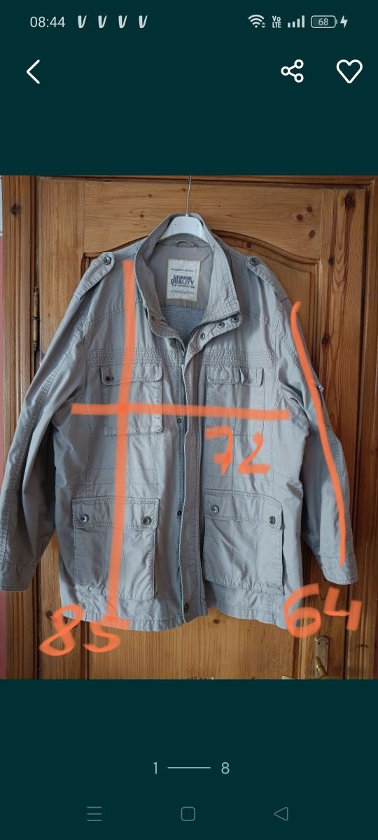 Kurtka męska bawełna XXXL