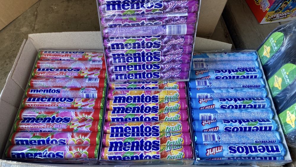 Mentos, Ментос жвачка