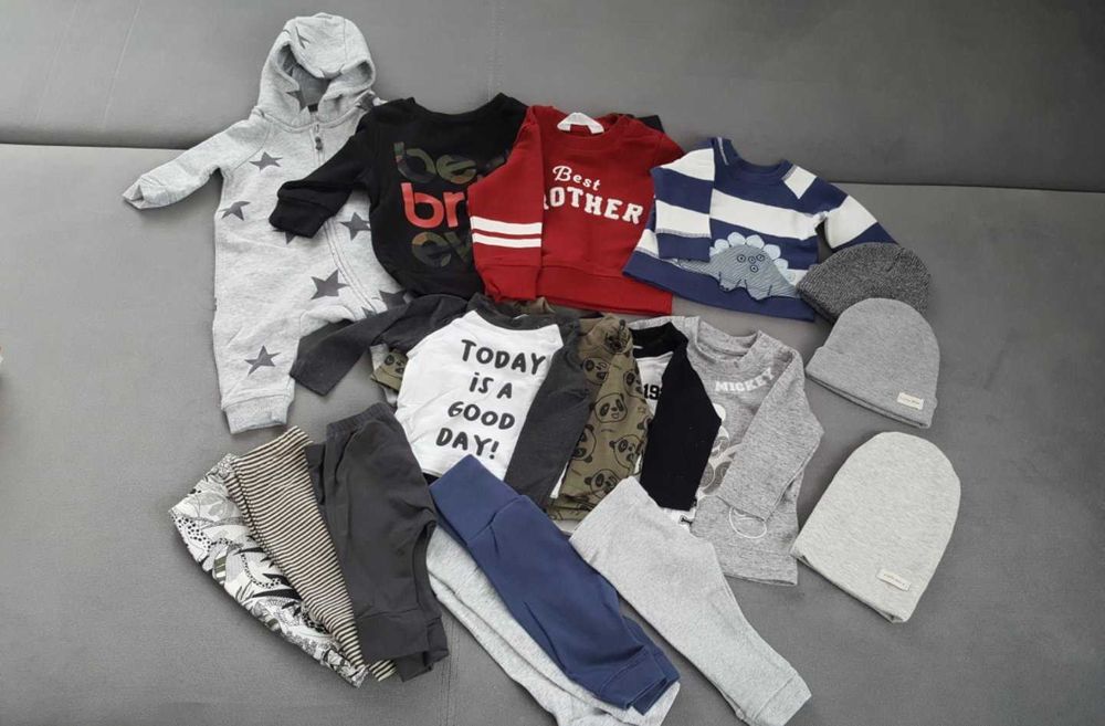 Paka ubrań dla chłopca 50-68 Next Zara HM FF Primark