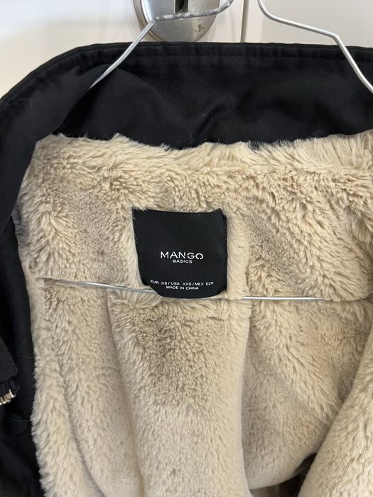 Casaco Mango interior cardado