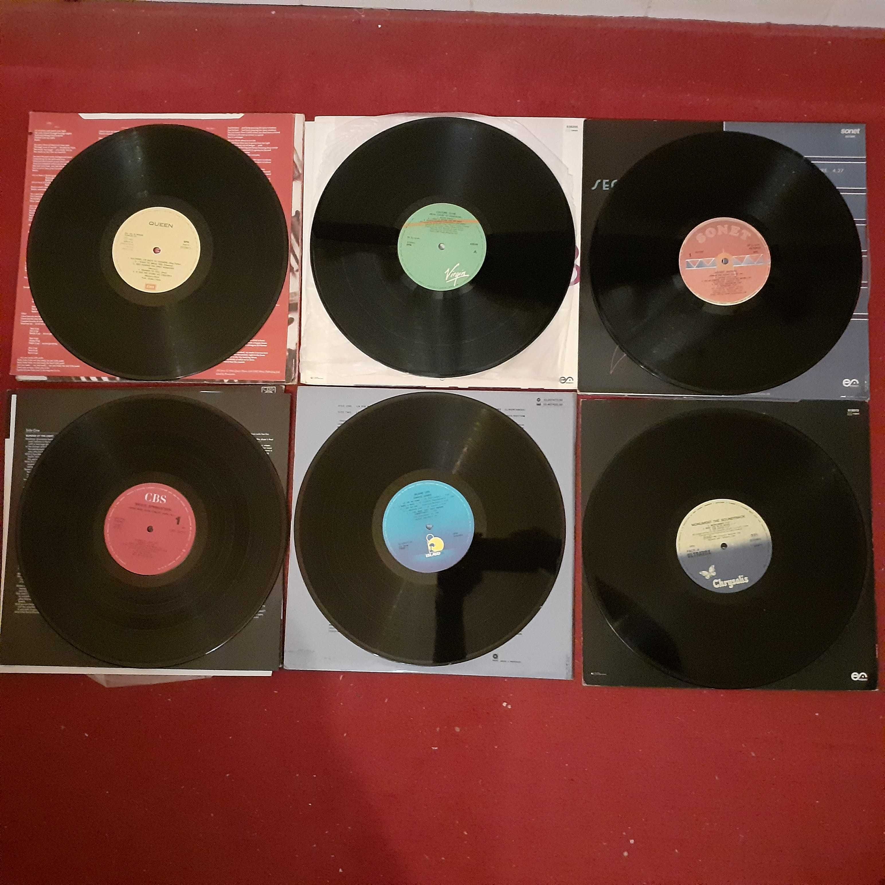 Vinil Bruce Springsteen- Culture Club- Queen e outros