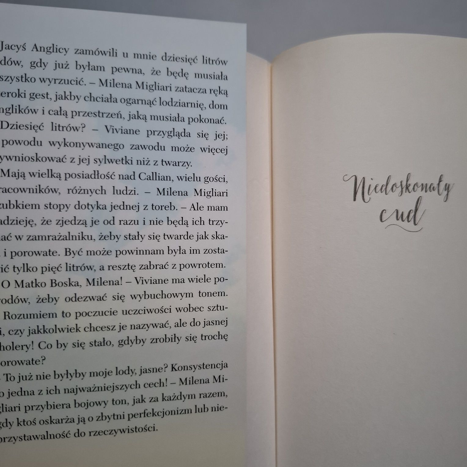 Niedoskonały cud Andrea De Carlo