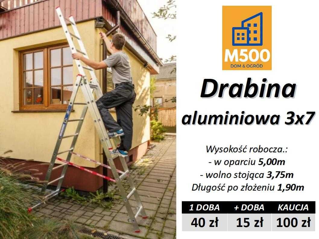 Wypożyczę uniwersalną lekką drabinę aluminiową 3x7 3x9 3x11