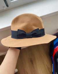 Шляпа шляпка капелюх жіночий беж 100% шерсть Filippo Catarzi