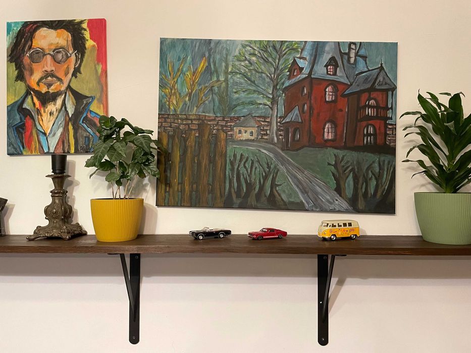 Obraz Kasztel akryl na płótnie