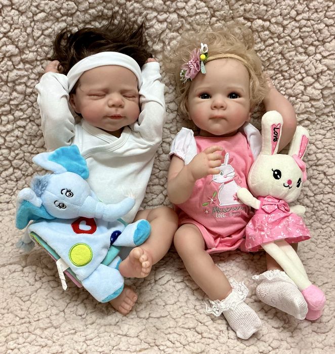 Lalka typu reborn chłopiec z wyprawką