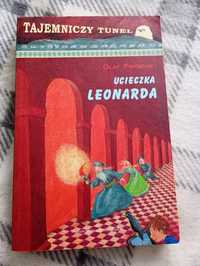 książka dla dzieci ucieczka leonarda z serii tajemniczy tunel