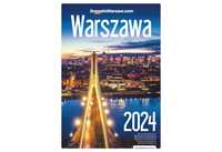 Kalendarz ścienny Warszawa 2024 Drone in Warsaw