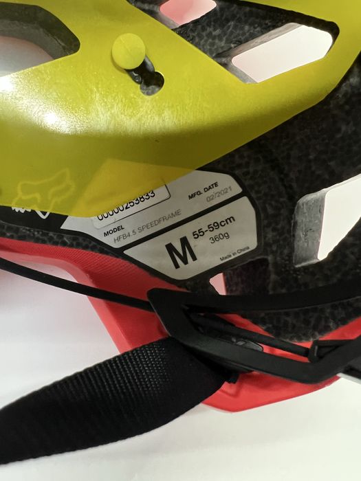 Capacete Mtb Fox Speed Frame