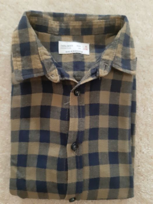 Camisa flanela ZARA 8 anos