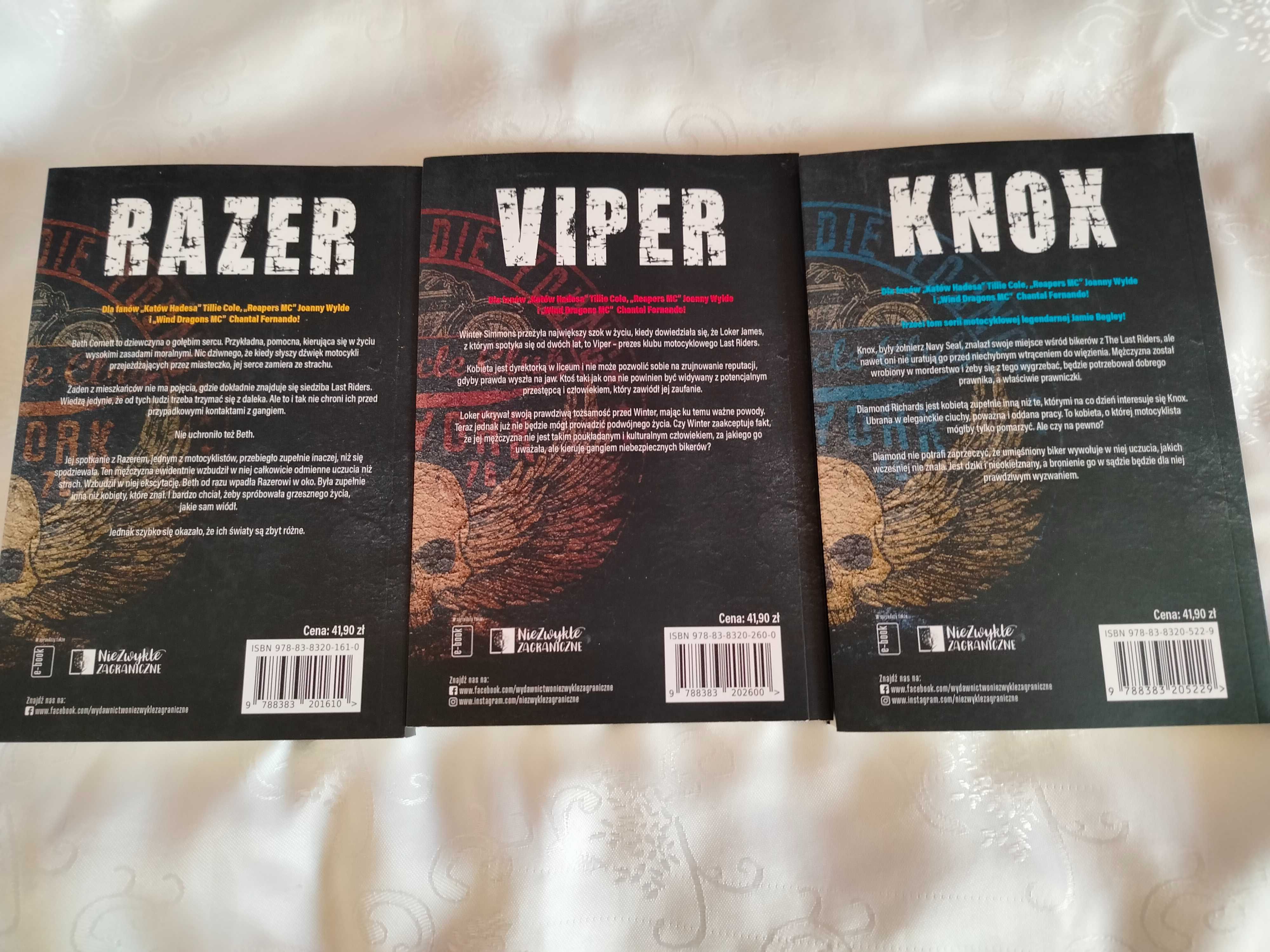 Razer,Viper i Knox Jamie Begley