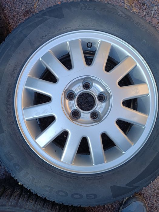 Alufelgi 15 5x100 Audi 5 sztuk
