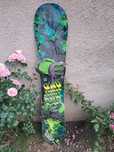 Deska Gnu Park Pickle 150 + wiązania fastec snowboardowa snowboard