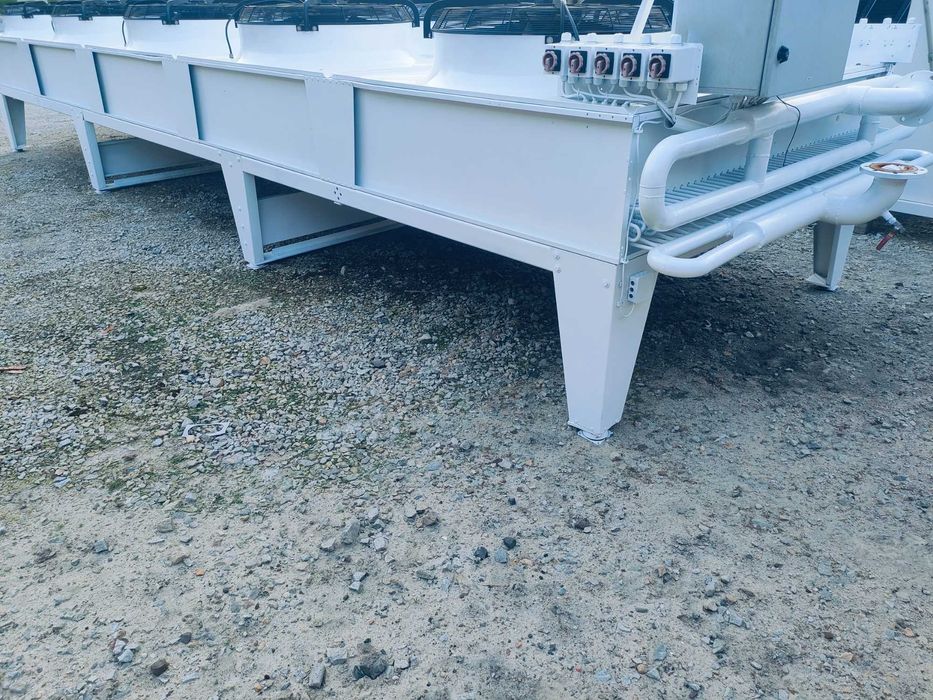 Dry-cooler chłodnia wentylatorowa, chłodnica glikolu-wody, chiller