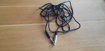 Kabel mikrofonowy XLR żeński Jack 6,3mm, mono 3,8m