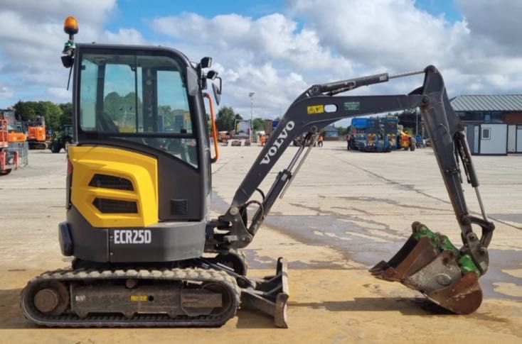 minikoparka VOLVO ECR 25 D 2021r  1100mth