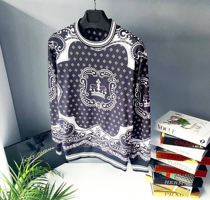 РАСПРОДАЖА! Dolce Gabbana мужской свитшот реглан батник кофта