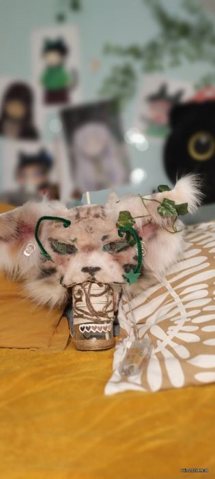 ~Maska therian~ kot pręgowany