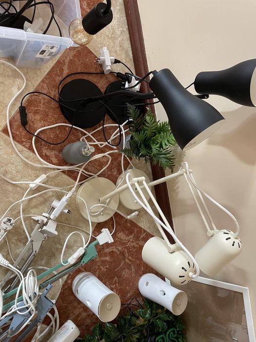 Candeeiros varios cores e modelos