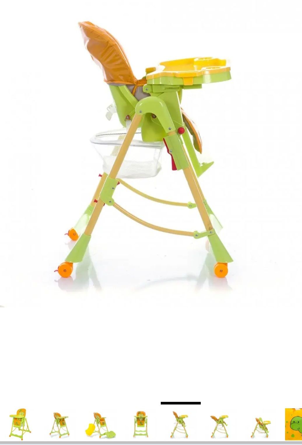 Стільчик для годування Bambi RT 002-7-5 Orange/Green