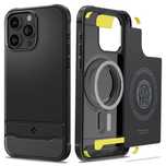 Iphone 15 pro max 2 szt. szkieł real 5D + etui SPIGEN z magsafe