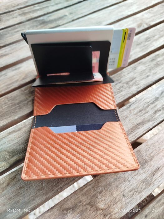 Porta cartões anti-RFID