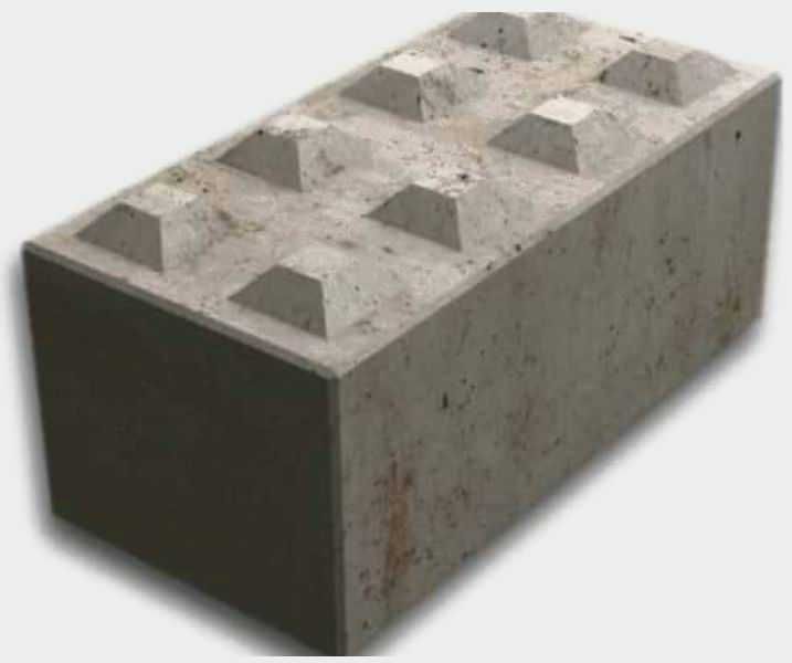 Klocek betonowy lego 180x60x60 300zl