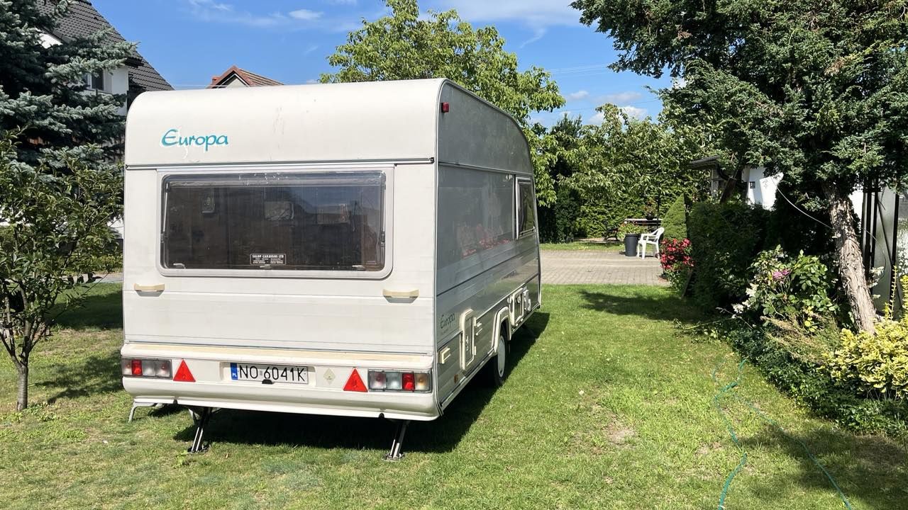Przyczepa kempingowa, 5 osobowa, zadbana - wynajem