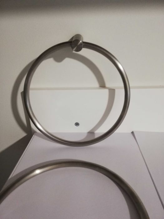 Toalheiros de Bidé em aço escovado como novos