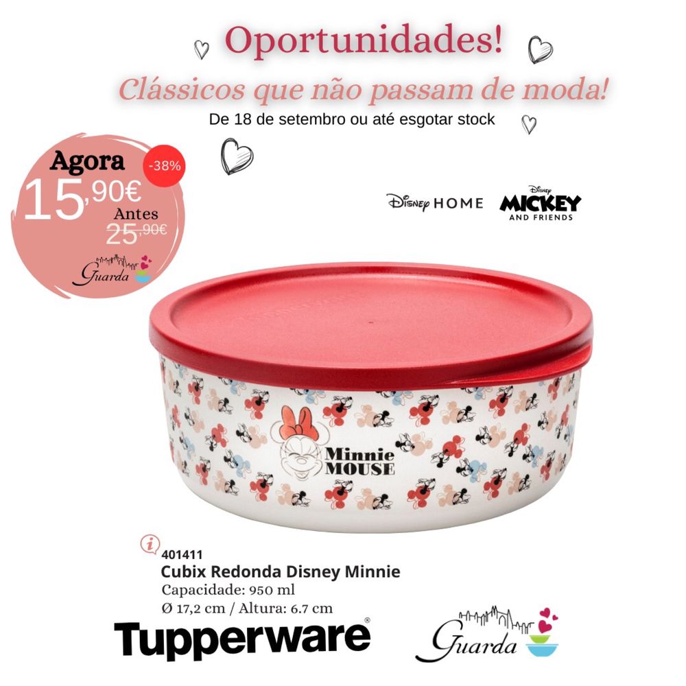 Cubix Minnie - tupperware