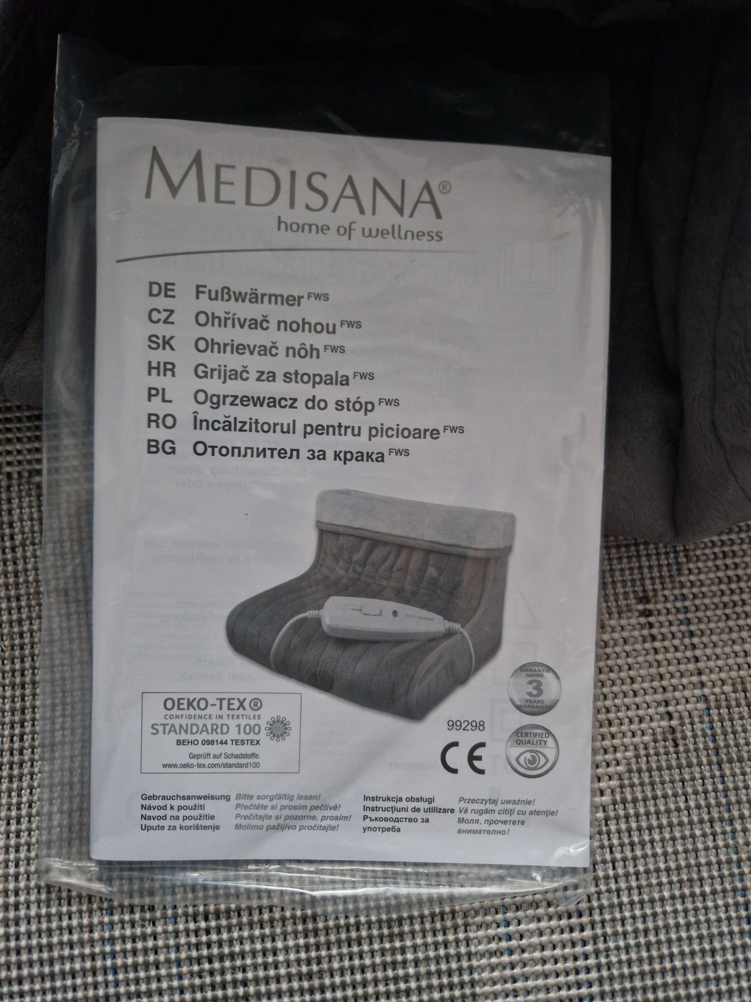 NOWY Mediana elektryczny ogrzewacz do stóp