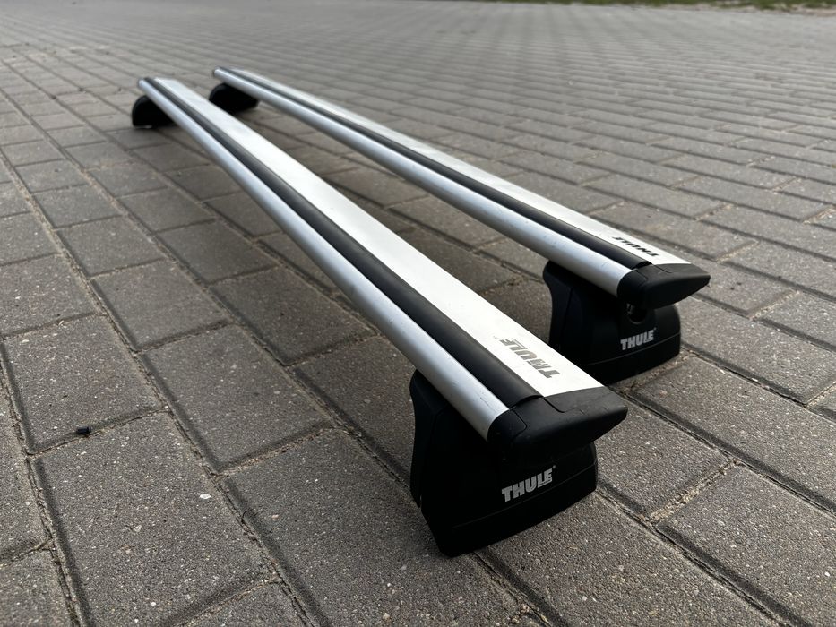 Bagażnik THULE Wingbar 118 cm lub 128 cm na relingi zintegrowane