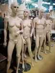 Manequins homem e senhora
