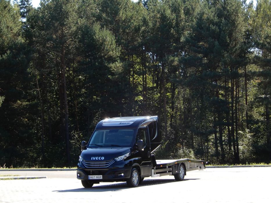 Iveco Daily 35S21 POWER Hi-Matic FLAGOWY LIMITED EDITION Z Zabudową Lekką Całą Aluminiową Renomowanej Firmy POLMAR Pomoc Drogowa , Auto Laweta Zawieszenie Adaptacyjne Pneumatyczne FULL OPCJA WYPOSAŻENIA STAN NOWY  100 % Bezwypadkowy ! Lakier Oryginał ! Sa