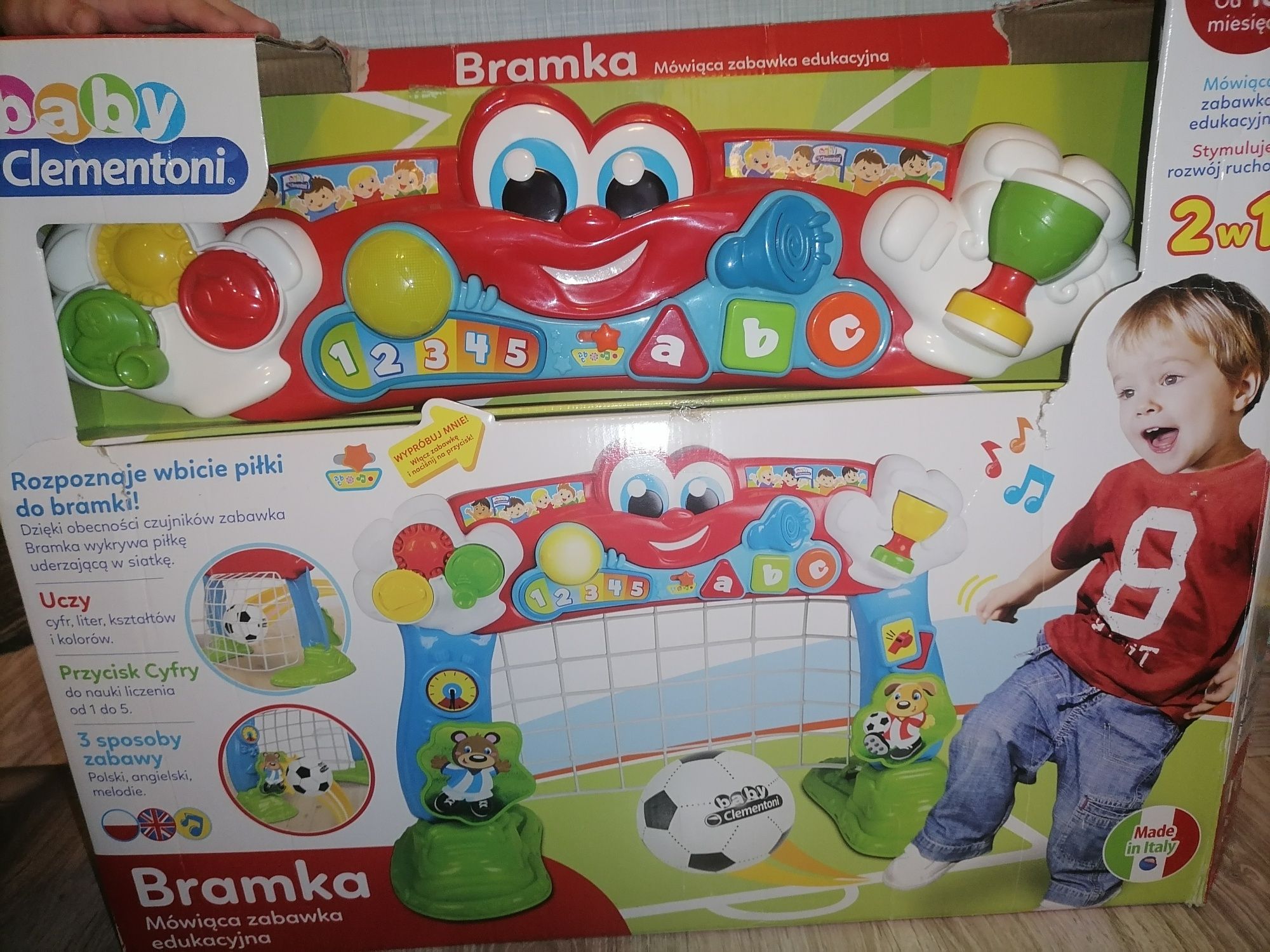 Bramka mówiąca zabawka edukacyjna 18+ Baby Clementoni