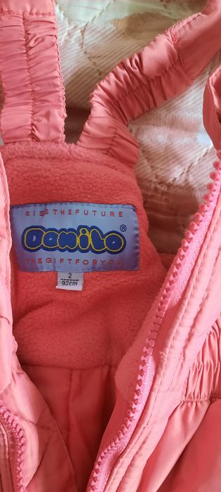 Комбинезон зимний на девочку