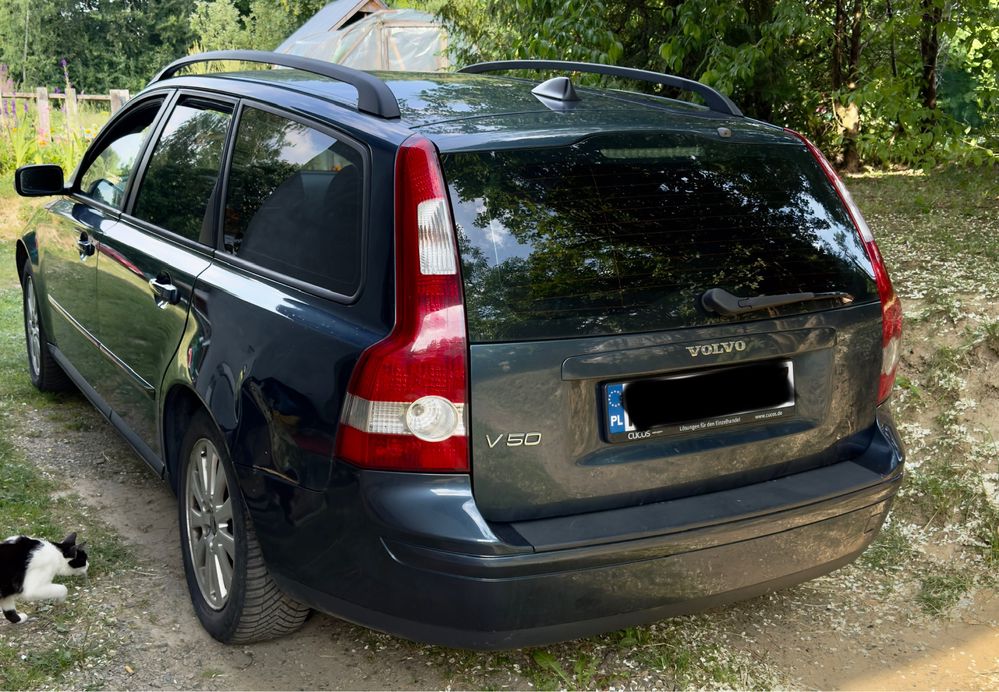 Volvo V50 2.4i 140km automat szpera bez rdzy