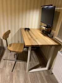 Стол для IT Деревянные столы , стол слэб , стол ясень , стол дуб