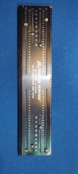 Placa de pontuação para bilhar
