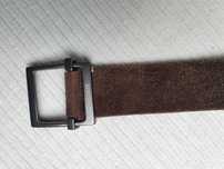 Lacoste pasek skora zamsz 95