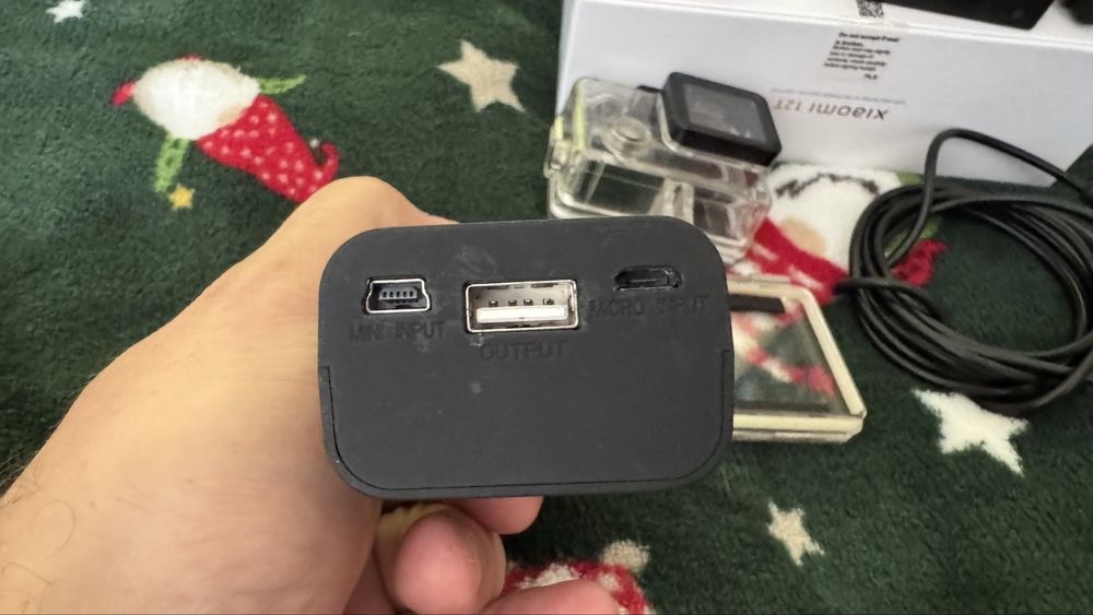 Gopro 4 Hero + powerbank