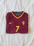 Camisola Luís Figo #7 Portugal – Edição Euro 2000