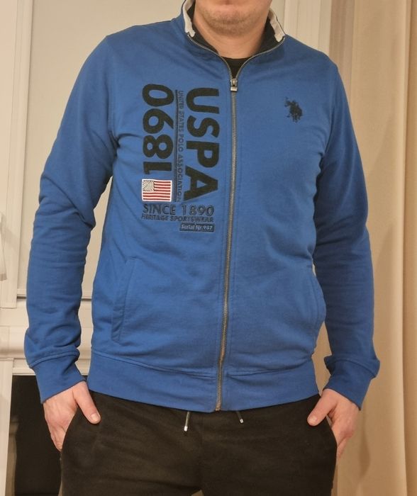 U.S. Polo Assn. Bluza Rozpinana