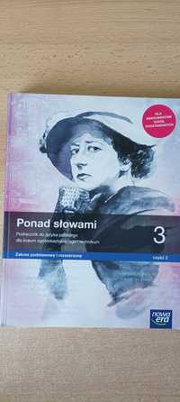Ponad słowami 3 część 2 podręcznik do języka polskiego nowa era