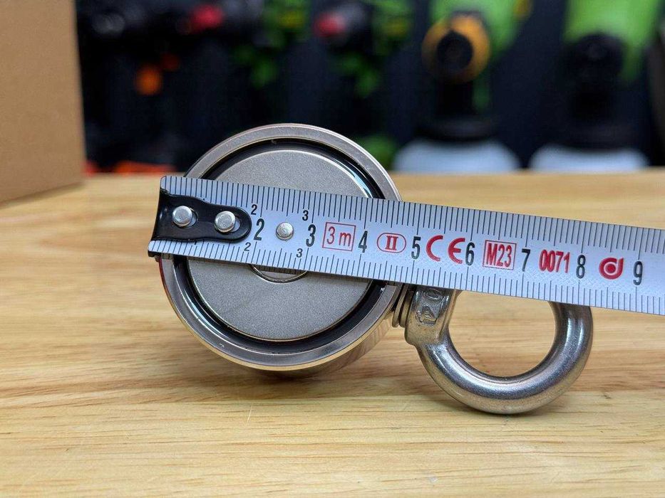 Міцний Неодимовий Магніт Двохсторонній на 90 кг (48-2) 2 кріплення