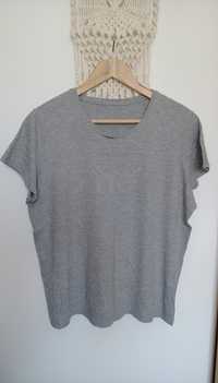 Damska koszulka XL szary t-shirt