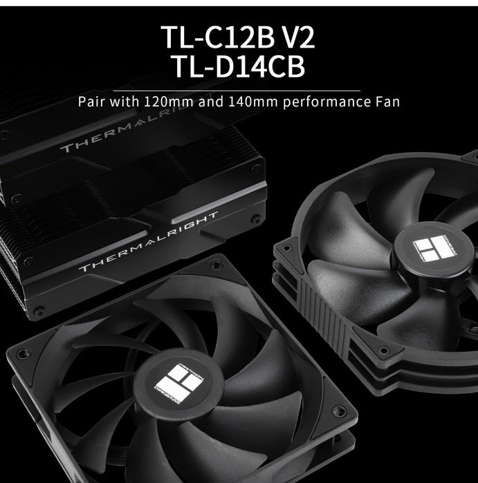 Thermalright Peerless Assassin 140 BLACK процесорний кулер