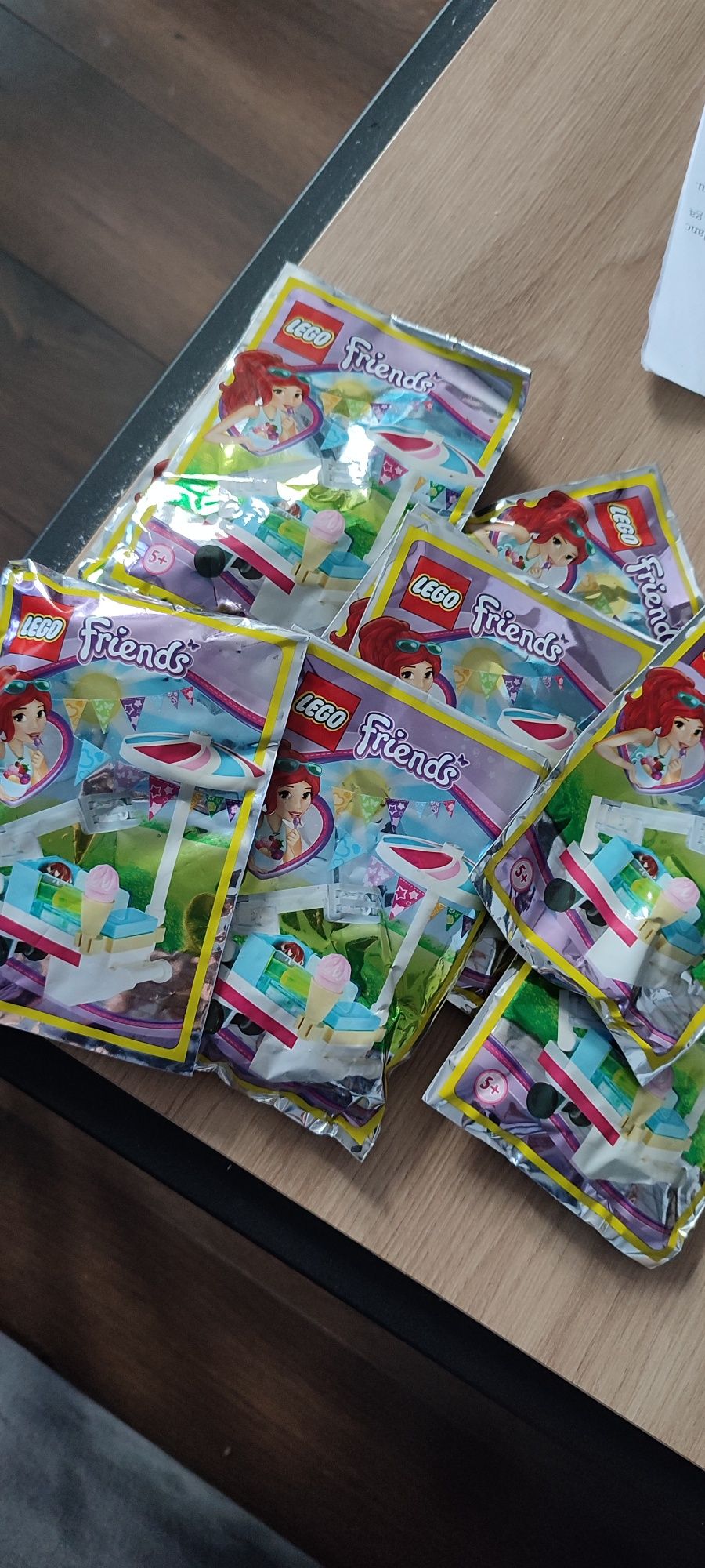 LEGO friends wózek z lodami mała lodziarnia saszetka