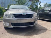 5J0807221D Бампер шкода фабия 2 рестайлинг оригинал 2010-2014