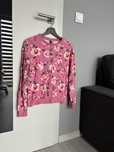 Różowa bluza w kwiatki H&M 36 S